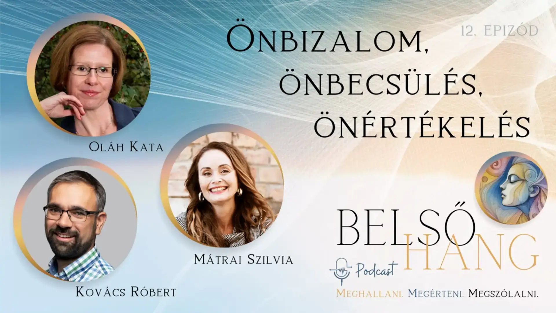Belső hang podcast – Önbizalom, önbecsülés, önértékelés